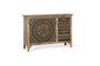 GINER Y COLOMER Buffet en bois de manguier multicolore